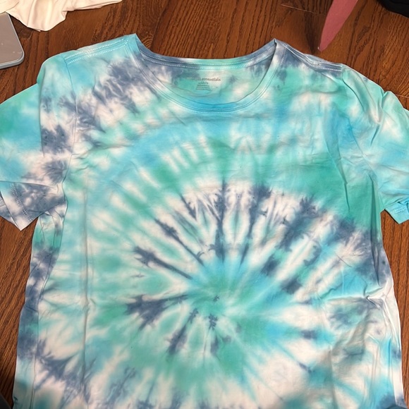 Amazon Essentials Tops - Blue tie dye